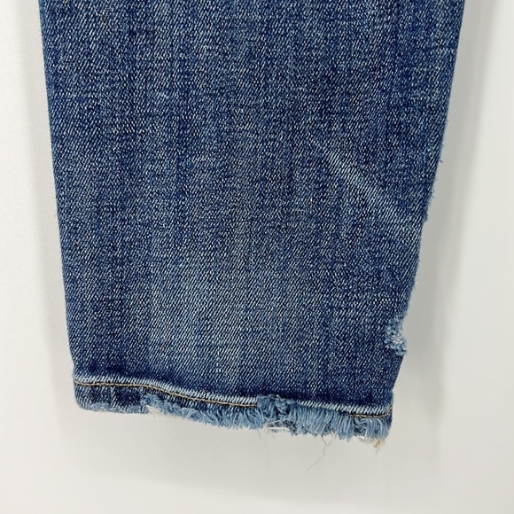 Agolde Sophie distressed High Rise Skinny Cropped Jeans Size 26 - Picture 5 of 15